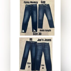 Women’s Designer Jean Lot-Size 30/10
